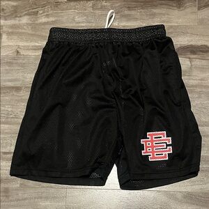 Black Mesh ee Men Shorts